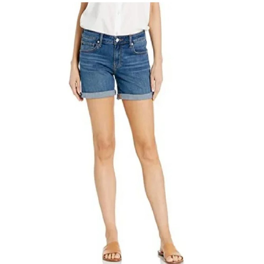 Lucky Brand Medium Wash Roll up‎ Jean Shorts Size 8/29